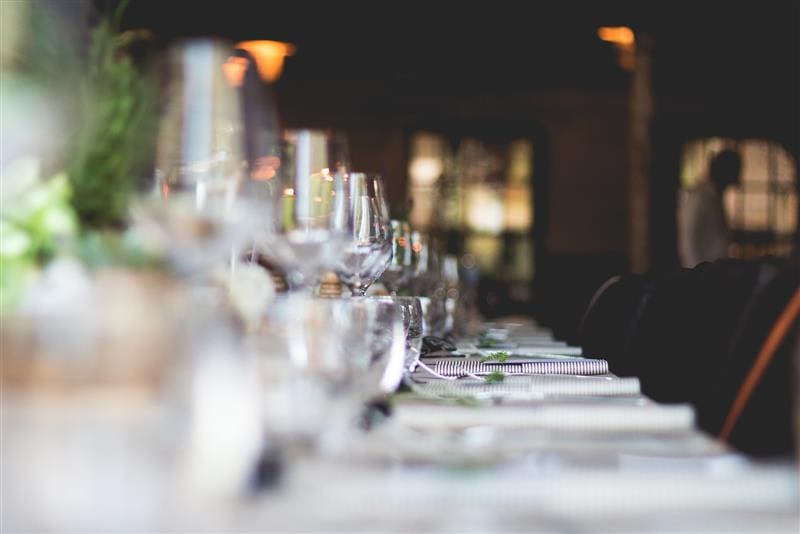 fine dining etiquette - lanzerac wine estate