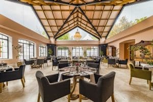 stellenbosch restaurants - lanzerac wine estate